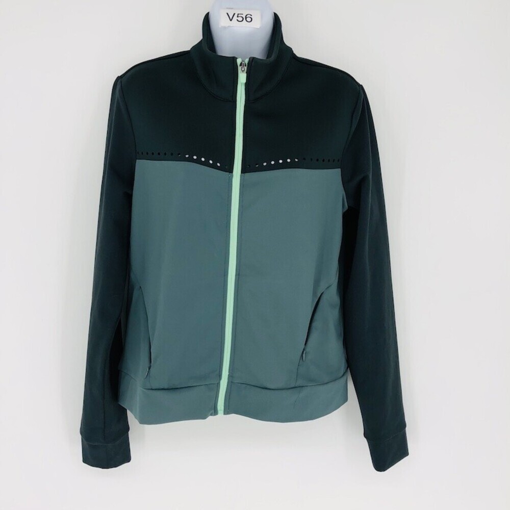 Fabletics Women's Cleo Scuba Jacket Full Zip Long Sleeve Activewear Size M
